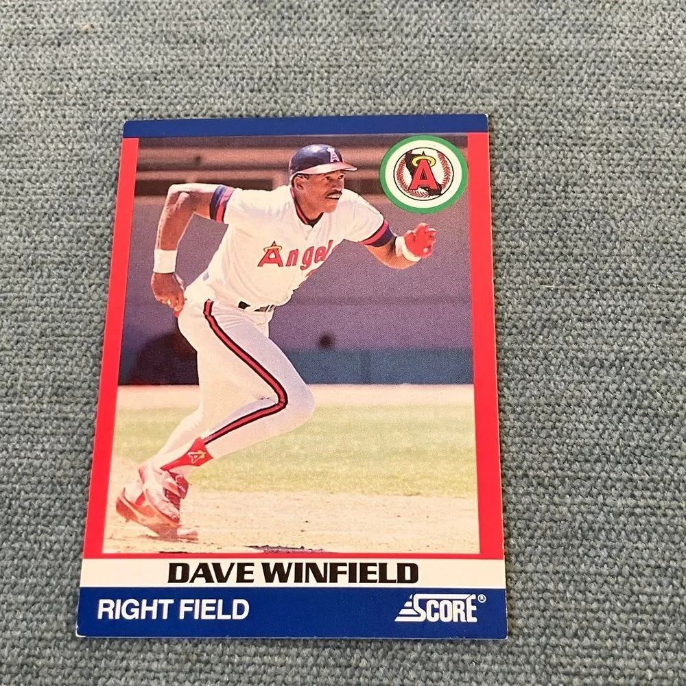 1991 Score Anaheim Angels Baseball Card Trading Card